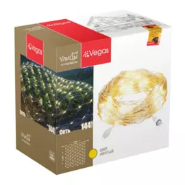 vegas 24v электрогир-констр сеть 144 жел ledламп 1,2*1,5м