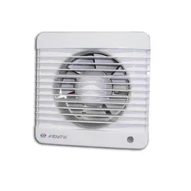 вентилятор вытяжной осевой накладной 125мм вентс 125мв белый, с тяговым выкл., vents
