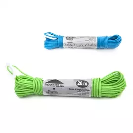 Веревка бельевая пластик 20м ЭКО R103020