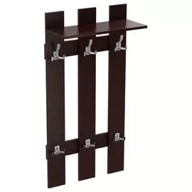 вешалка с крючками так-7 (0,600*0,270*1,180) венге темный