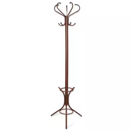 вешалка sheffilton sht-642 коричневый муар/черный