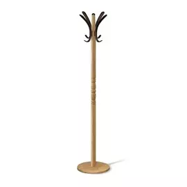 вешалка sheffilton sht-cr15 дуб фиам/коричневый