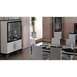 Витрина Диана-12 1-дверная белая (0,578*0,466*1,796)