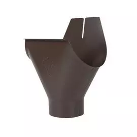 Воронка водосборная ф100/ф250мм RAL 8017