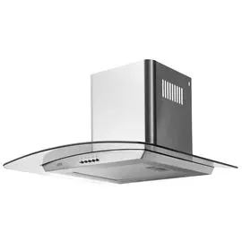 вытяжка кухонная купольная/каминная (60 см, нерж. сталь, стеклянный купол) ore glasset 60 inox