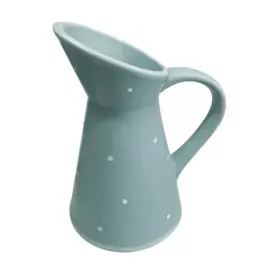 ваза 13,5х10,5х16,5см "тимоти" керамика zy1249-2/голубая