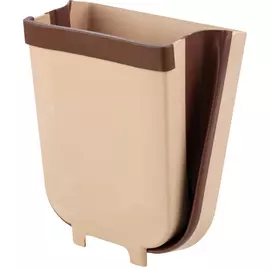 ведро мусорное подвесное 25*15*29см magic рыжий кот пластик 102835