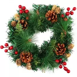 венок новогодний sycb17-056 волшебная страна 30см 102004