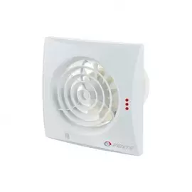 вентилятор вытяжной осевой накладной 125мм квайт 125 белый, с обр.калапаном, vents
