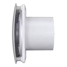 вентилятор вытяжной осевой накладной 125мм rio 5c gray metall, серый, с обр. клап, diciti