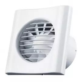вентилятор вытяжной осевой накладной 150мм сеат 150 белый, с обратным клапаном, рвс