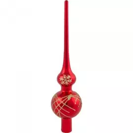 верхушка на елку пика top28-224-r волшебная страна 28см 101653