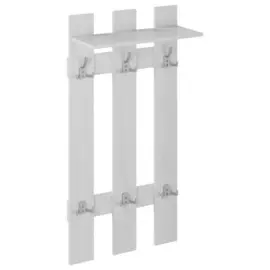 вешалка с крючками так-7 600х270х1180 (ясень анкор светлый)