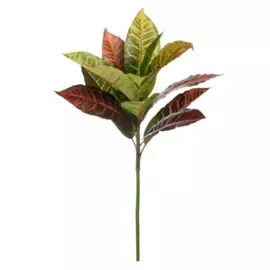 ветка искусственная кратон 72см вещицы aj-108