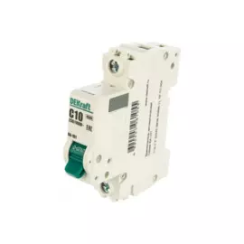 выключатель автоматический 1p 10a (c), dekraft, 11053dek