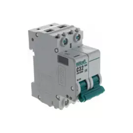 выключатель автоматический 2р 32а (с), dekraft, 11069dek