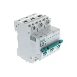 выключатель автоматический 3р 16а (с), dekraft, 11078dek