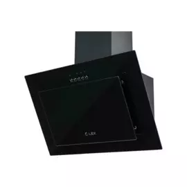 вытяжка кухонная наклонная 50см, черная, lex, mika g 500 black