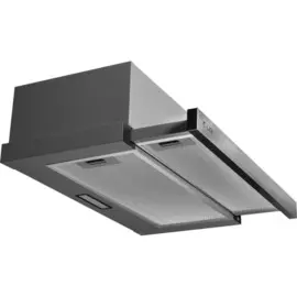 вытяжка кухонная встраиваемая 60 см, стальная, hubble 600 inox, lex