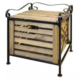 Ящик для хранения 50*58*50см дерево, металл 895-14