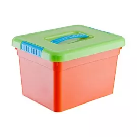 ящик для хранения 5л kid's box funbox с ручкой fb5030