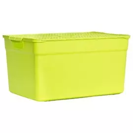 Ящик для хранения PIXXEL 30л зеленый