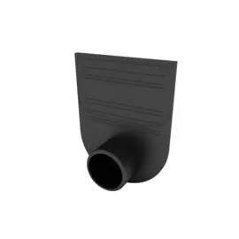 заглушка-переходник для лотков ecoteck, цвет черный