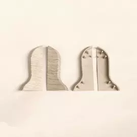 заглушка правая+левая 52 дуб выбеленный /блистер/ ziber