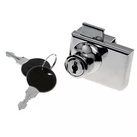 Замок мебельный L022 19/20 CHROME