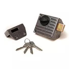 Замок накладной Зенит ЗН-1-2 /серебро/