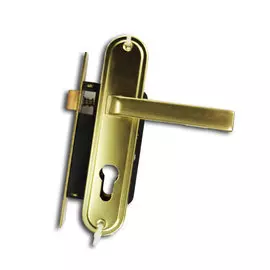 замок врезной apecs 1026/60-g /0108g/