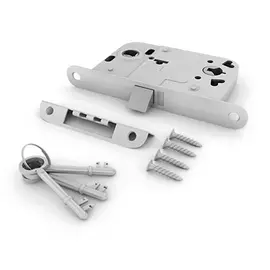 замок врезной palladium l 004 sc(матовый хром)