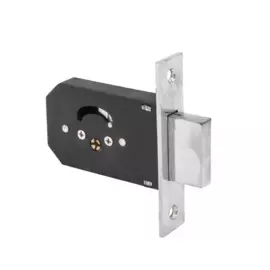 замок врезной стандарт 955-5k глянцевый никель