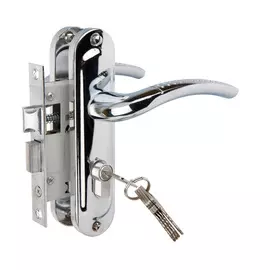 замок врезной trodos 50/106-цм70 cp (хром)