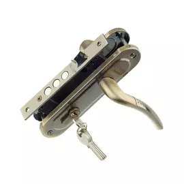 замок врезной trodos 61/106 3rb ab (бронза)