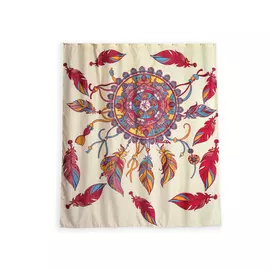 Занавеска (штора) для ванной комнаты тканевая 180х200 см Dreamcatcher