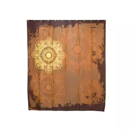 Занавеска (штора) для ванной комнаты тканевая 180x200 см Meknes