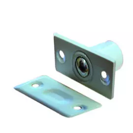 защелка межкомнатная шариковая trodos, цвет белый