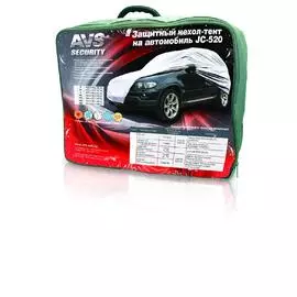 Защитный чехол-тент на джип AVS JC-520 "4XL" 572х203х160см (водонепроницаемый)