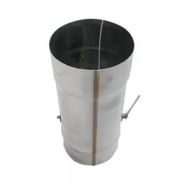 Заслонка-шибер d115 нерж. b-1мм 1965