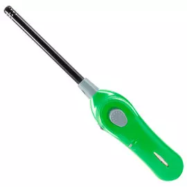 зажигалка газовая ecos gl-001g, цвет зеленый