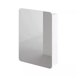 зеркальный шкаф итана анкона 60 600х150х790 1с (белый глянец)