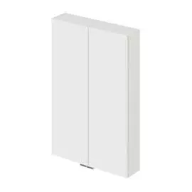 зеркальный шкаф итана city 60 600х150х900 (белый глянец)