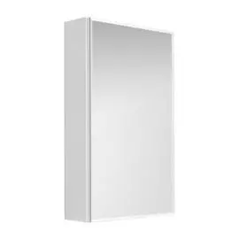 зеркальный шкаф итана мишель 45 450х150х750 (белый глянец)