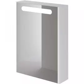 зеркальный шкаф итана roberto 60 600х170х790 правое (белый глянец)