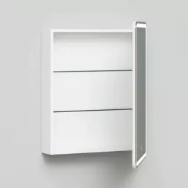 зеркальный шкаф с подсветкой итана miro 60 600х150x790