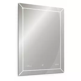 Зеркало для ванной Brisa 500х700 с часами