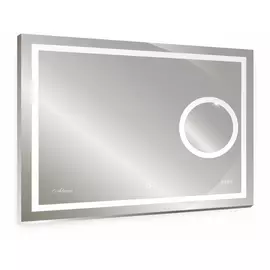 Зеркало для ванной Esperanza 800х600 с часами