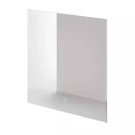 зеркало для ванной комнаты с подсветкой итана oreol 600х32х600