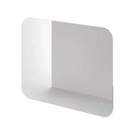 зеркало для ванной комнаты с подсветкой итана oreol 600х32х800, скругленное